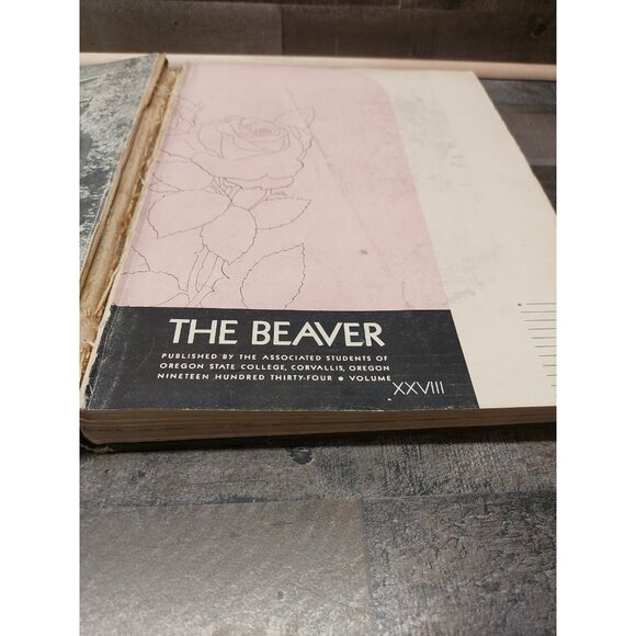 1934 Oregon State University College "The Beaver" Yearbook Volume 28 - Picture 11 of 15